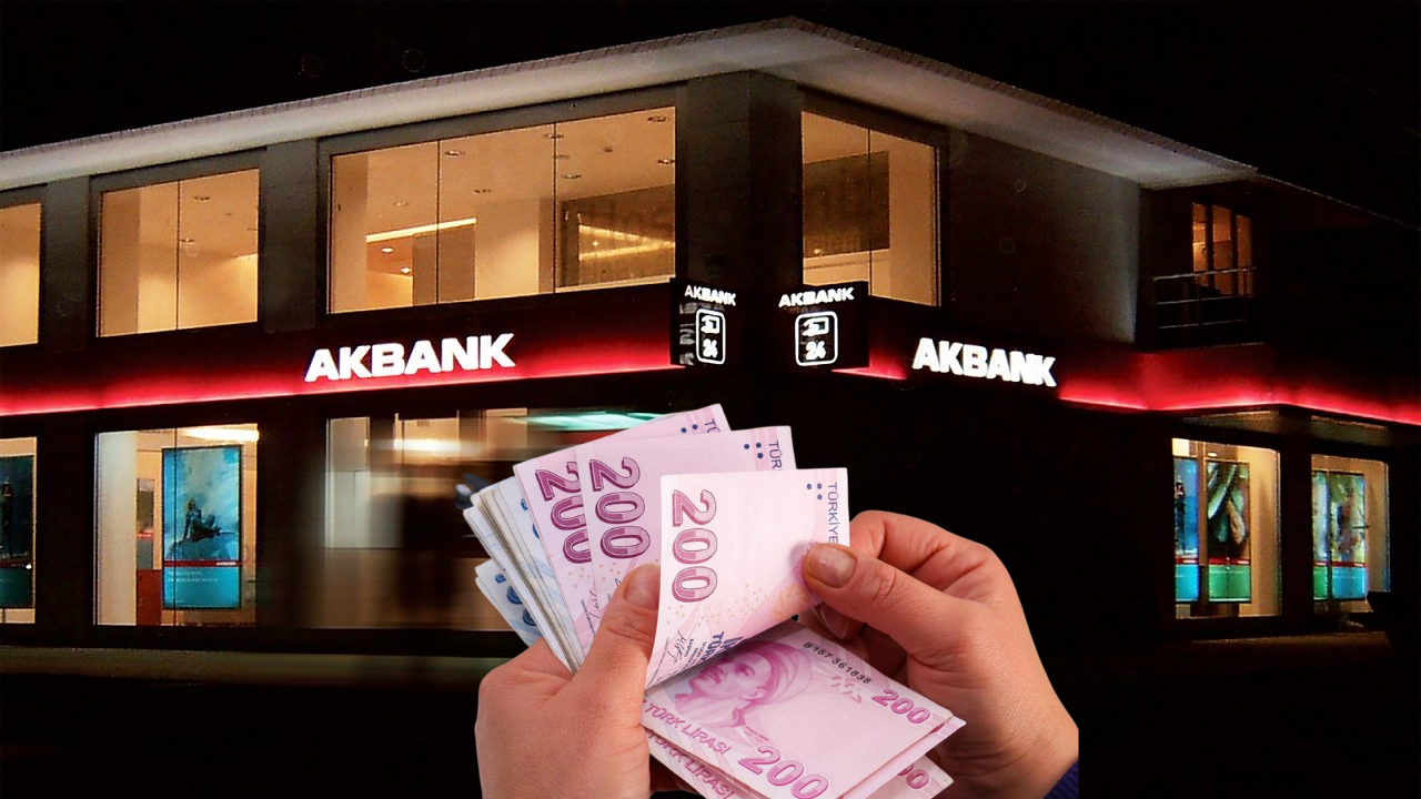 Akbank Hesabı Olanlara 200 bin TL Yattı!
