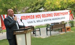 Van'da Yeni Atanan Öğretmenlere Özel "Hoş Geldiniz" Organizasyonu