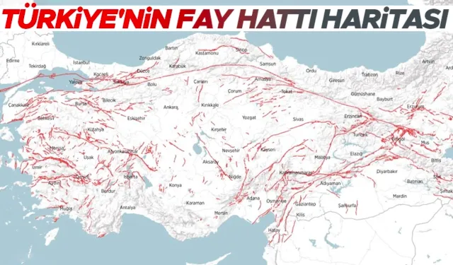 Tam 45 İl 110 İlçe Diri Fay Hattı Üzerinde! İşte MTA'nın Paylaştığı O İl ve İlçeler