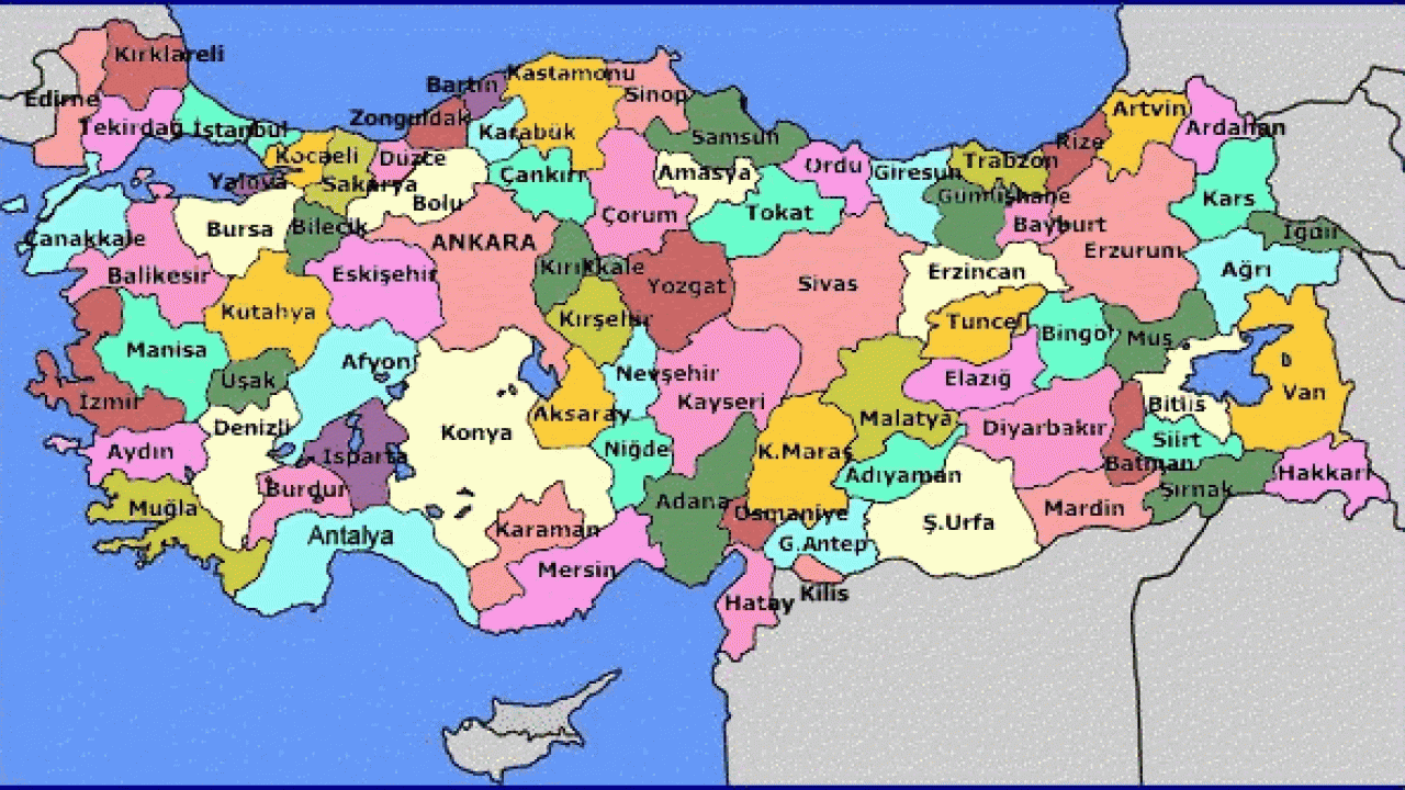 Türkiye'de İller Bir Ders Adı Olsaydı Hangi İle Hangi İsim Verilirdi?